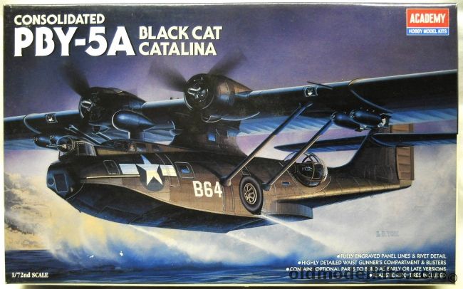 Academy 1/72 Consolidated PBY-5A Catalina - Black Cat, 2137