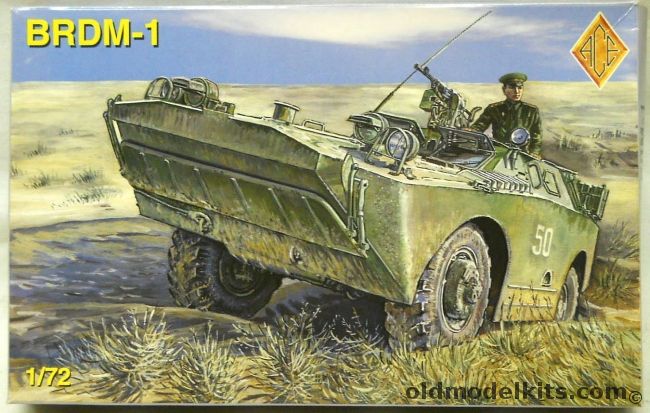 Ace 1/72 BRDM-1 - Armored Reconaissance Vehicle, 72117 plastic model kit
