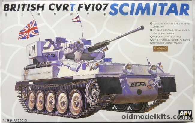 AFV Club 1/35 Scimitar British SVRT FV107, AFV35013