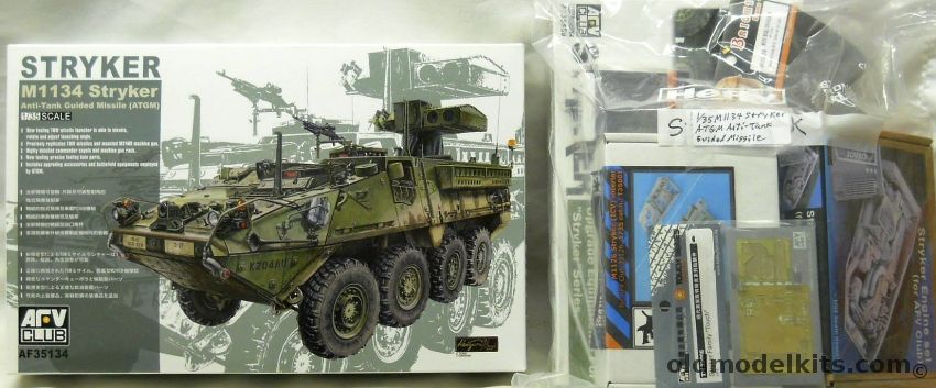 AFV Club 1/35 Stryker M1134 Anti-Tank Guided Missile ATGM With Numerous ...