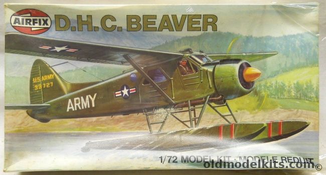 Airfix 1/72 DHC-2 Beaver - USAF or RAF Floats/ Skis/ Wheels, 03017-7 plastic model kit