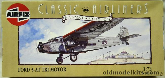 Airfix 1/72 Ford 5-AT (5AT) or JR-3 Tri-Motor - American Airlines or  US Marines, 04009 plastic model kit