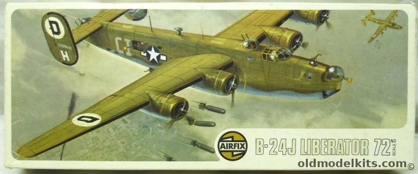Airfix 1/72 Consolidated B-24J Liberator - USAAF 392 BG, 05006-3 plastic model kit
