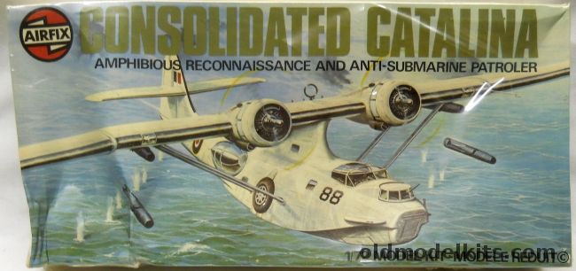 Airfix 1/72 Consolidated PBY-5A Catalina - Vickers Built Royal Canadian Air Force 1944, 05007-6 plastic model kit