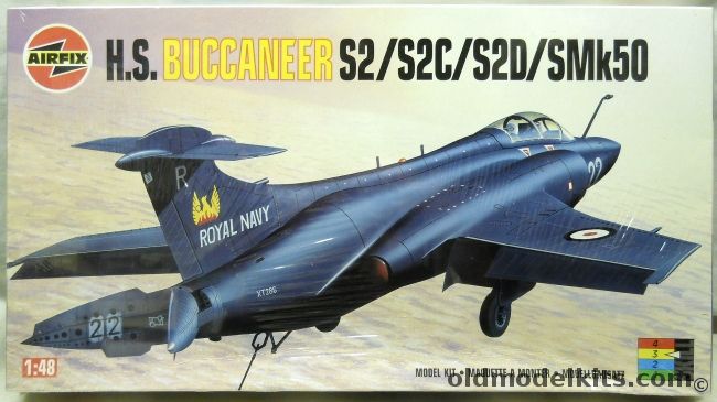 Airfix 1/48 Buccaneer S2/S2c/S2d/SM50 - 809 Sq FAA HMS Ark Royal 1970 ...