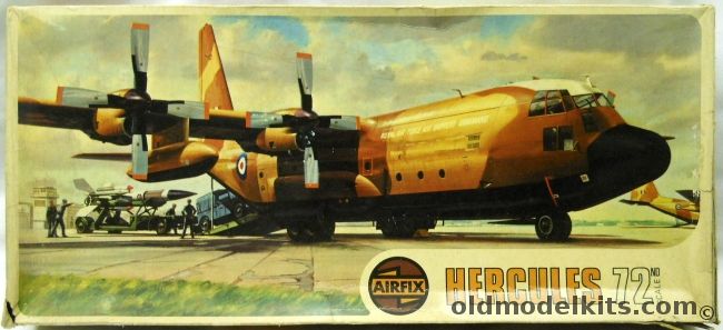 Airfix 1/72 Lockheed C-130K Hercules with Bloodhound Missile and Transporter/Trailer, 09001-0 plastic model kit