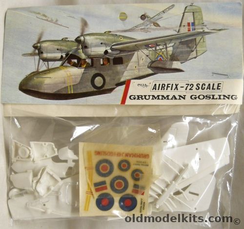 Airfix 1/72 Grumman J4F Gosling / Widgeon - Bagged, 104 plastic model kit