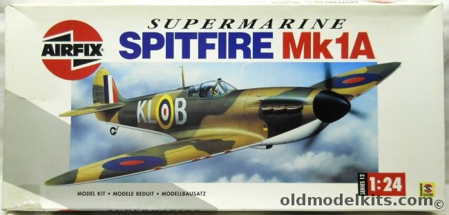 Airfix 1/24 Supermarine Spitfire Mk1a, 12001 plastic model kit