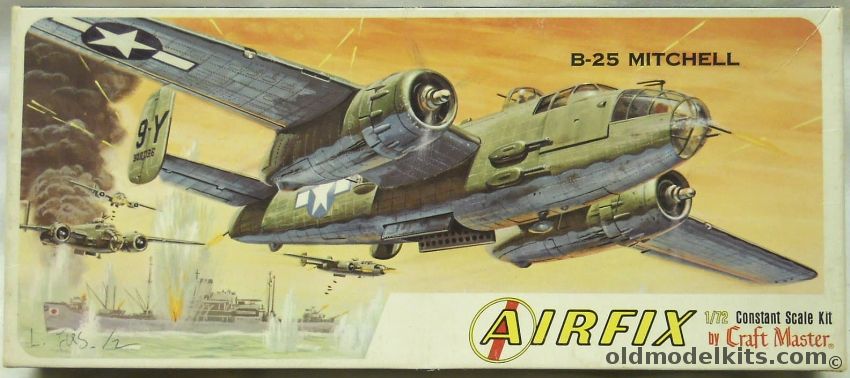 Airfix 1/72 B-25J / B-25H / B-25J Gun Nose Mitchell - Craftmaster Issue ...