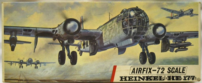 Airfix 1/72 Heinkel He-177 A-5 Grief - With Hs293 Guided Missiles ...