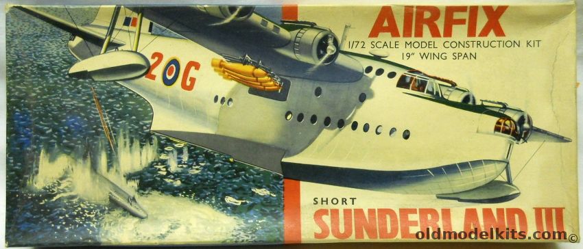 airfix short sunderland model kit