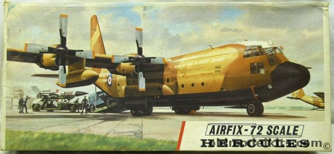 Airfix 1/72 C-130K Hercules with Bloodhound Missile and Tractor, 881 plastic model kit