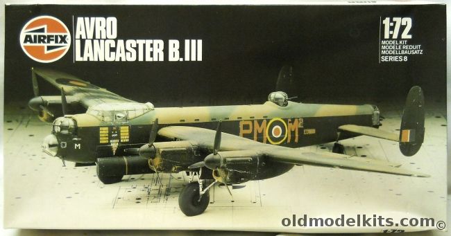 Airfix 1/72 Avro Lancaster B.III - Able-Mable or Mike-Squared, 9 08002 plastic model kit