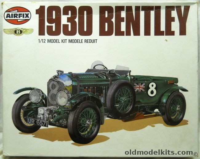 Airfix 1/12 1930 Bentley 4 1/2 Liter Supercharged, 920440 plastic model kit