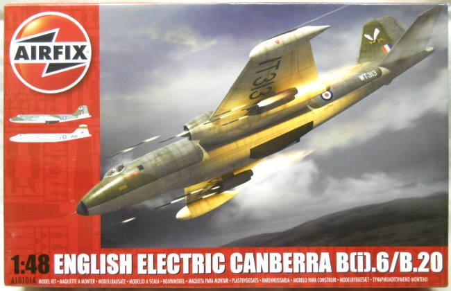 Airfix 1/48 English Electric Canberra B(i).6 / B.20, A10101A plastic model kit
