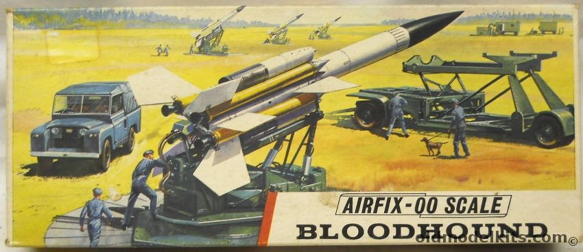 Airfix 1/76 Bloodhound Missile - Type Three Logo Issue, A209V plastic model kit