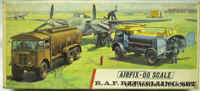 Airfix 1/76 RAF Refueling Set - Bedford QL and AEC Matador Tankers, A302V plastic model kit