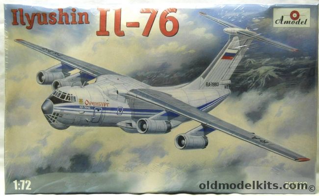 Amodel 1/72 Ilyushin Il-76, 72012 plastic model kit