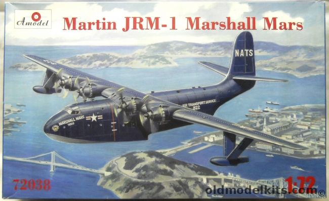 Amodel 1/72 Martin JRM-1 Mars - Flying Boat, 72038 plastic model kit