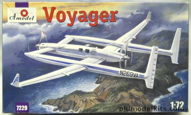 Amodel 1/72 Rutan Voyager, IBA72029 plastic model kit