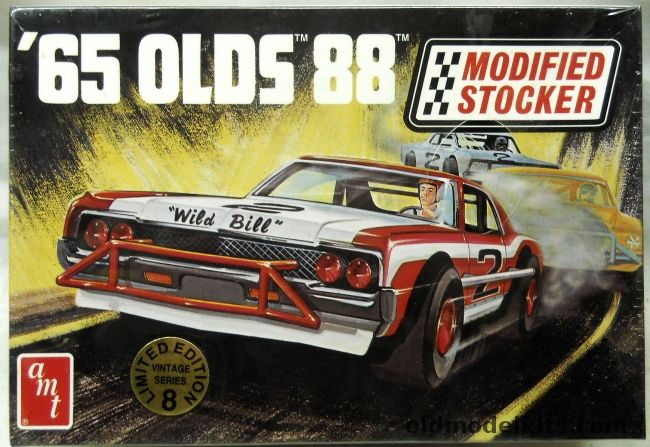 AMT 1/25 65 Olds 88 Modified Stocker - 1965 Oldsmobile 88 Stock Car, 30143 plastic model kit