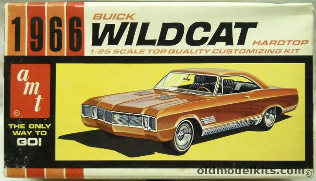 AMT 1/25 1966 Buick Wildcat Hardtop - 3 in 1 Stock / Two Different ...