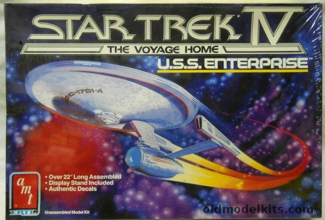 AMT Star Trek IV The Voyage Home USS Enterprise - NCC-1701-A, 6693 plastic model kit