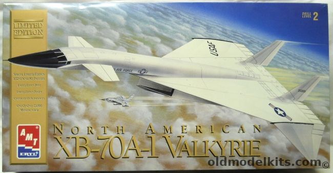 AMT 1/72 XB-70 A-1 Valkyrie Limited Edition - With Limited Edition Plaque - (B-70 / XB-70A-1), 8908 plastic model kit