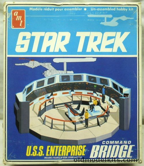 AMT 1/635 Star Trek USS Enterprise Command Bridge - (TV Series), S950 plastic model kit