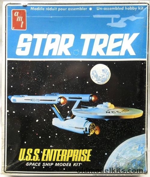 AMT 1/635 Star Trek TV Series USS Enterprise, S951 plastic model kit