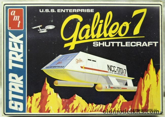 AMT 1/32 Star Trek Galileo 7 Shuttlecraft - USS Enterprise (TV Show