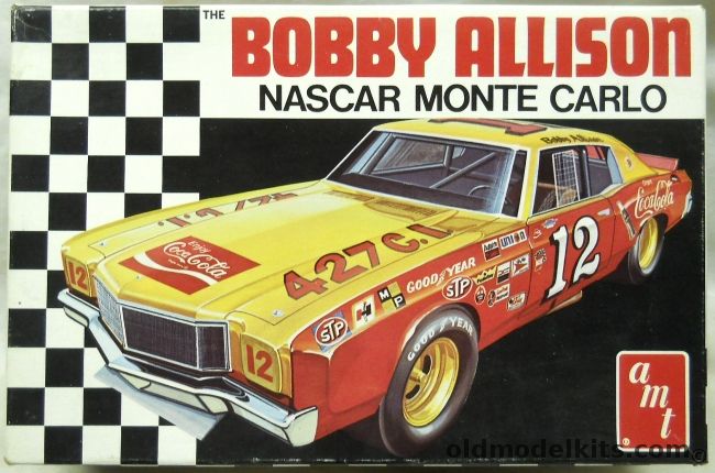 AMT 1/25 Bobby Allison NASCAR Monte Carlo, T421-225 plastic model kit