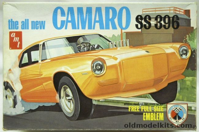 AMT 1/25 1970 Chevrolet Camaro SS 396 - Stock / Drag / Custom, Y720-225 plastic model kit