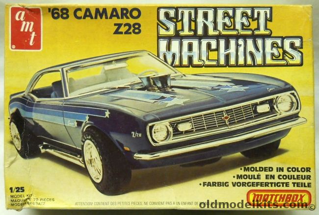 AMT 1 25 1968 Chevrolet Camaro Z28 Street Machines PK4166