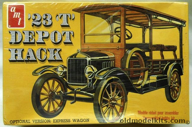 AMT 1/25 1923 Ford T Depot Hack / Express Wagon, T142 plastic model kit