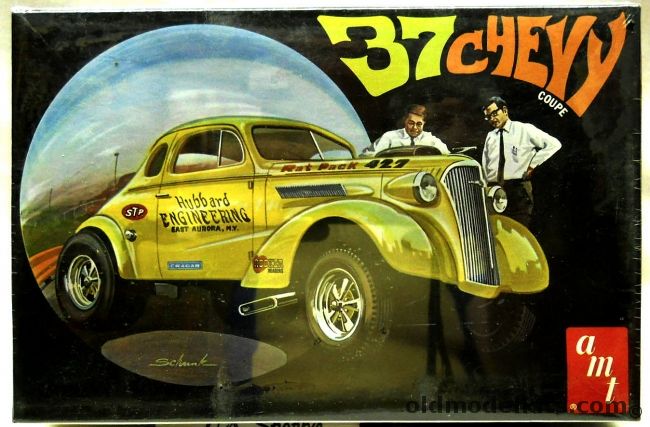 AMT 1/25 37 Chevy Coupe - 1937 Chevrolet Coupe Stock / Custom / Drag ...