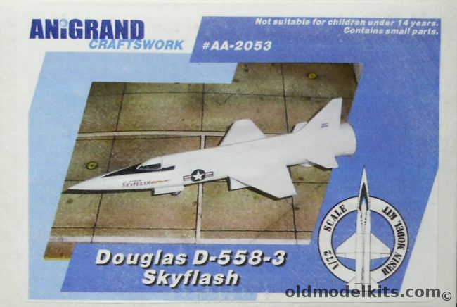 Anigrand 1/72 Douglas D-558-3 Skyflash, AA2053 plastic model kit