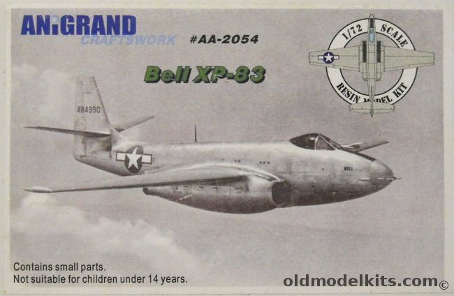 Anigrand 1/72 Bell XP-83, AA2054