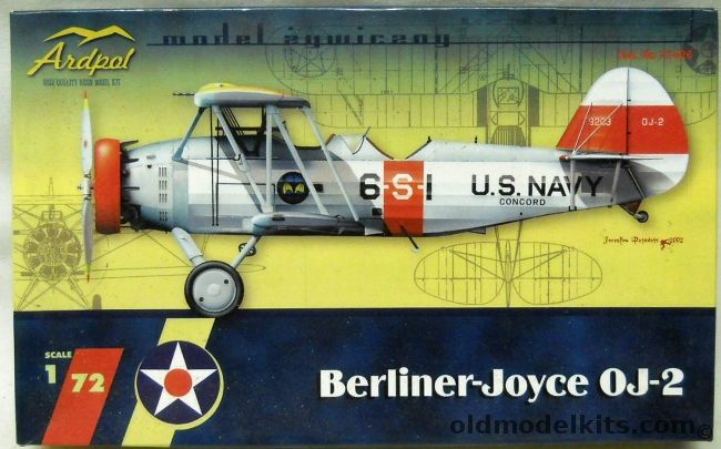 Ardpol 1/72 Berliner-Joyce OJ-2, 72-026 plastic model kit