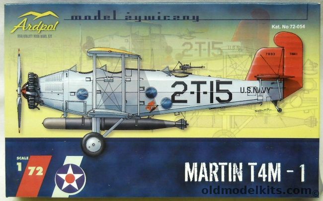 Ardpol 1/72 Martin T4M-1, 72-054 plastic model kit