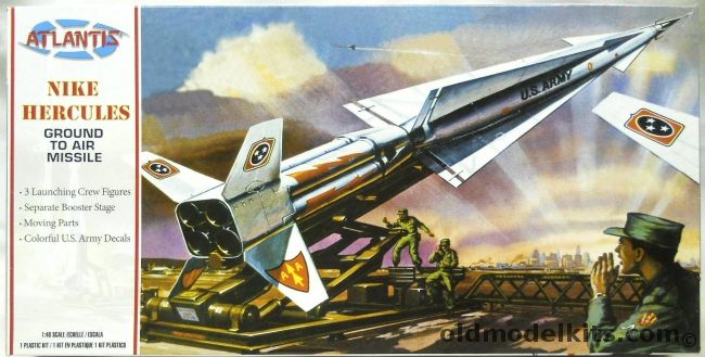 Atlantis 1/40 Nike Hercules Missile - (ex Revell), H1804