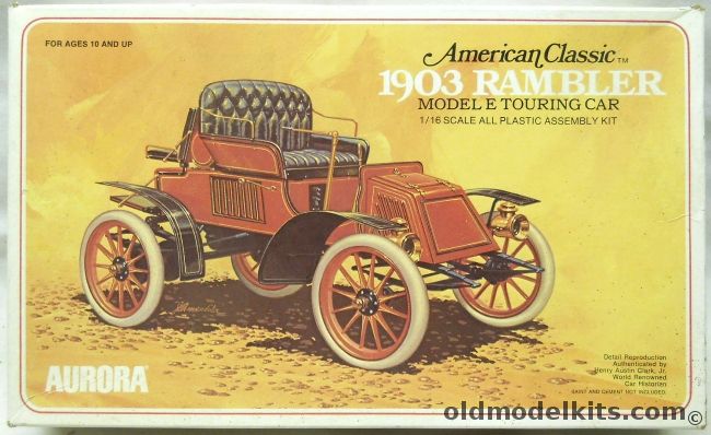 Aurora 1/16 1903 Rambler Model E Touring, 151 plastic model kit