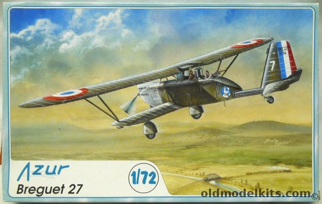 Azur 1/72 Breguet 27 - French Air Force GAO 518 Or Orly Airfield June ...