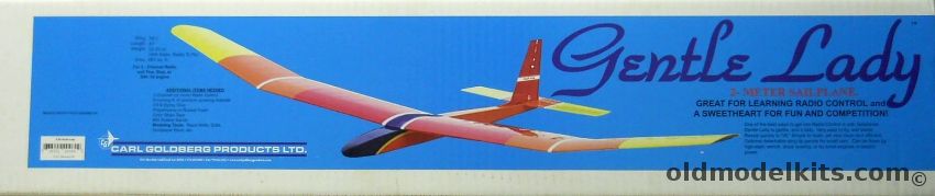 Carl Goldberg Models Gentle Lady - 2-Meter R/C Sailplane, K-60