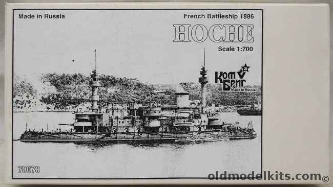 Combrig 1/700 Hoche French Battleship 1886, 70078 plastic model kit