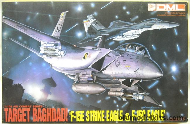 DML 1/144 Target Baghdad F-15E Strike Eagle And F-15C Eagle, 4022