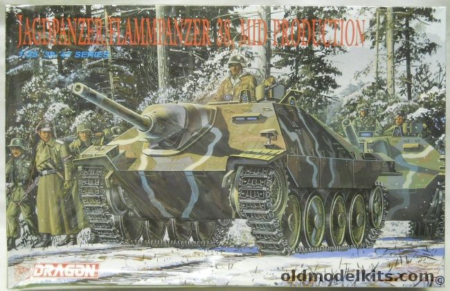 Dragon 1/35 Jagdpanzer Flammpanzer 38 Mid Production, 6037 plastic model kit
