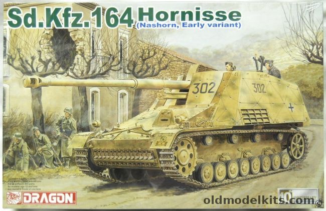 Dragon 1/35 Sd.Kfz.164 Hornisse - Nashorn Early Variant, 6165 plastic model kit