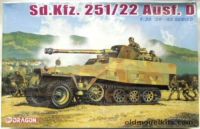 Dragon 1/35 Sd.Kfz. 251/22 Ausf.D, 6248 plastic model kit