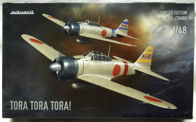 Eduard 1/48 Tora Tora Tora A6M2 Zero Type 21 Over Pearl Harbor Dual Combo, 11155 plastic model kit